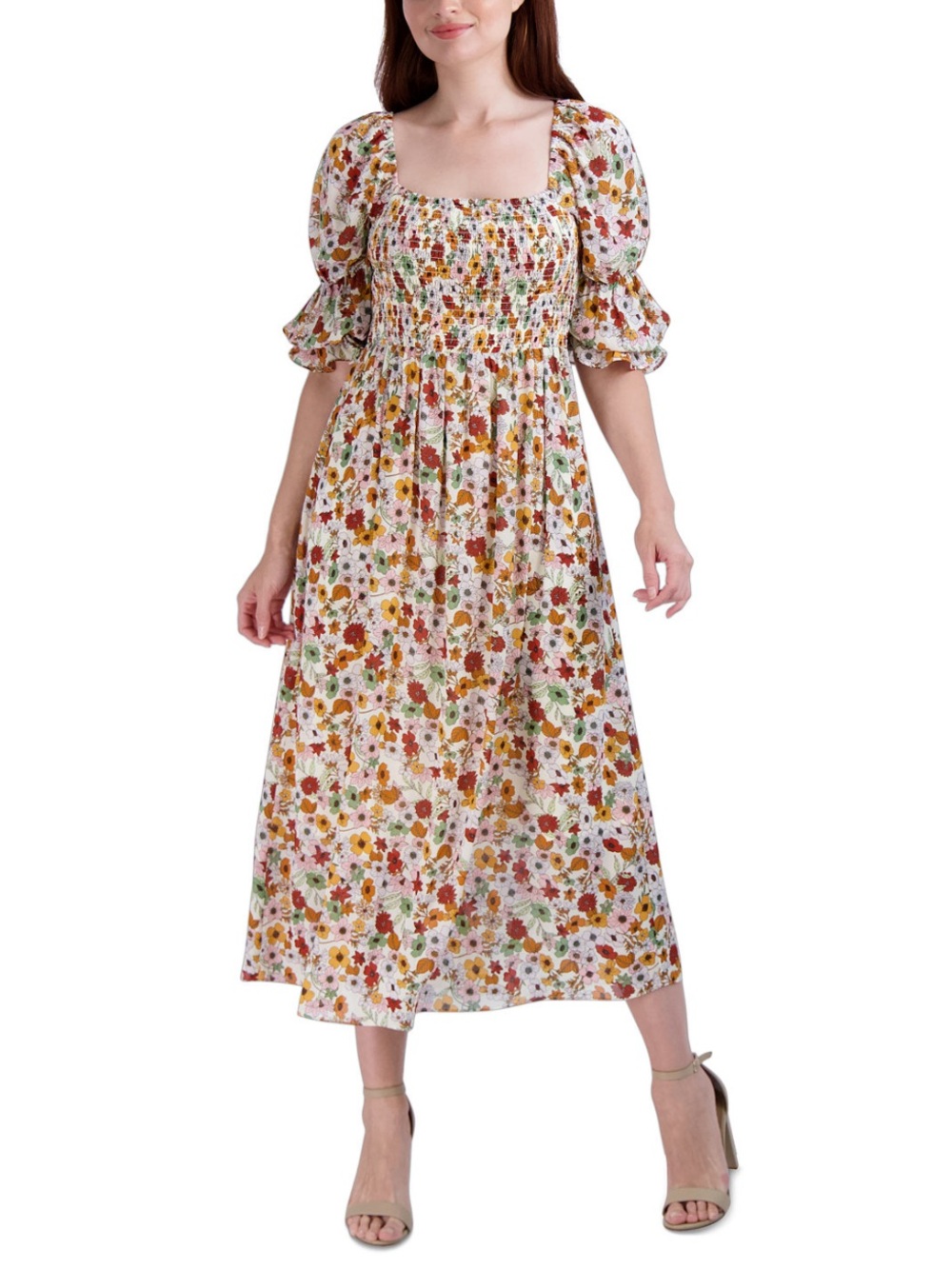 BCBGeneration Floral Romantic Dress NWT
